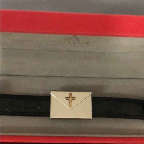 Ashford letter sterling silver gold ILY bracelet - Picture 2 of 7